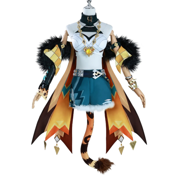 Genshin Impact Tiger Cosplay Kostuum