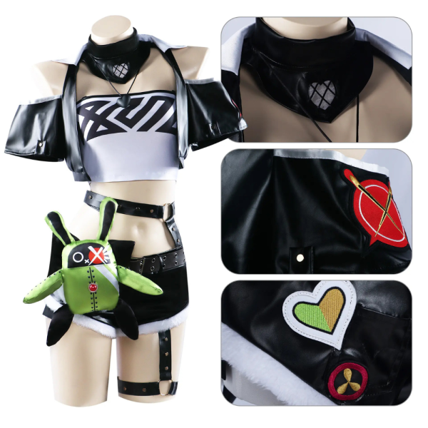 Ellen Joe Cosplay Kostuum - Afbeelding 3