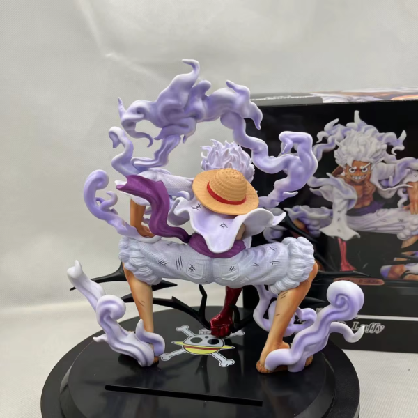 ⚡ Luffy Gear 5 – Nika Battle Edition (20 cm PVC Actiefiguur) - Afbeelding 6