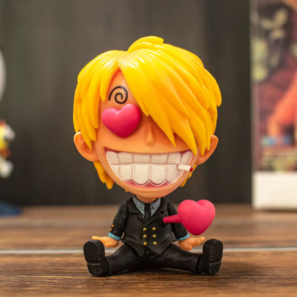One Piece Mini Figures – 9 cm PVC Collectibles - Afbeelding 7